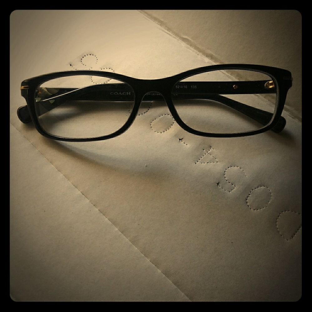 Coach reading glasses